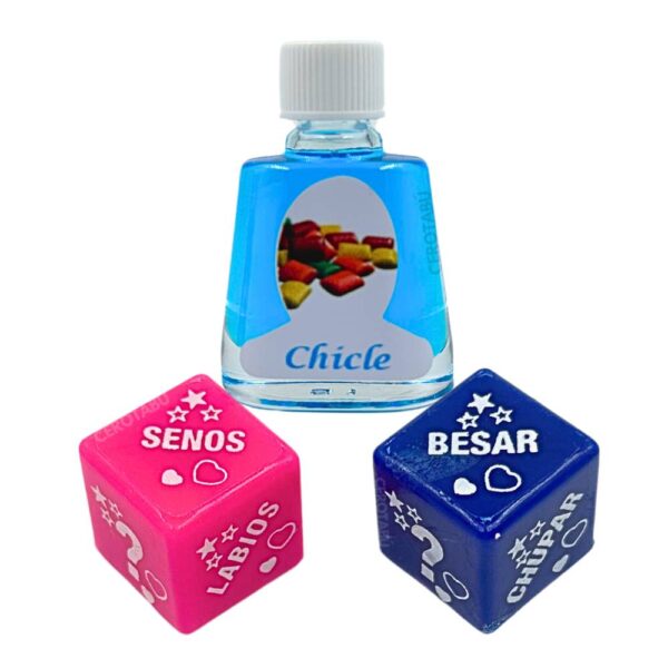 Dados Poses Y Aceite Comestible