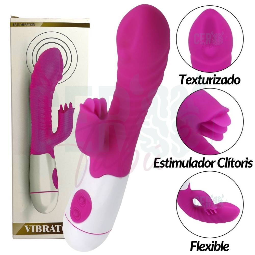 Vibrador Recargable Doble Estimulación