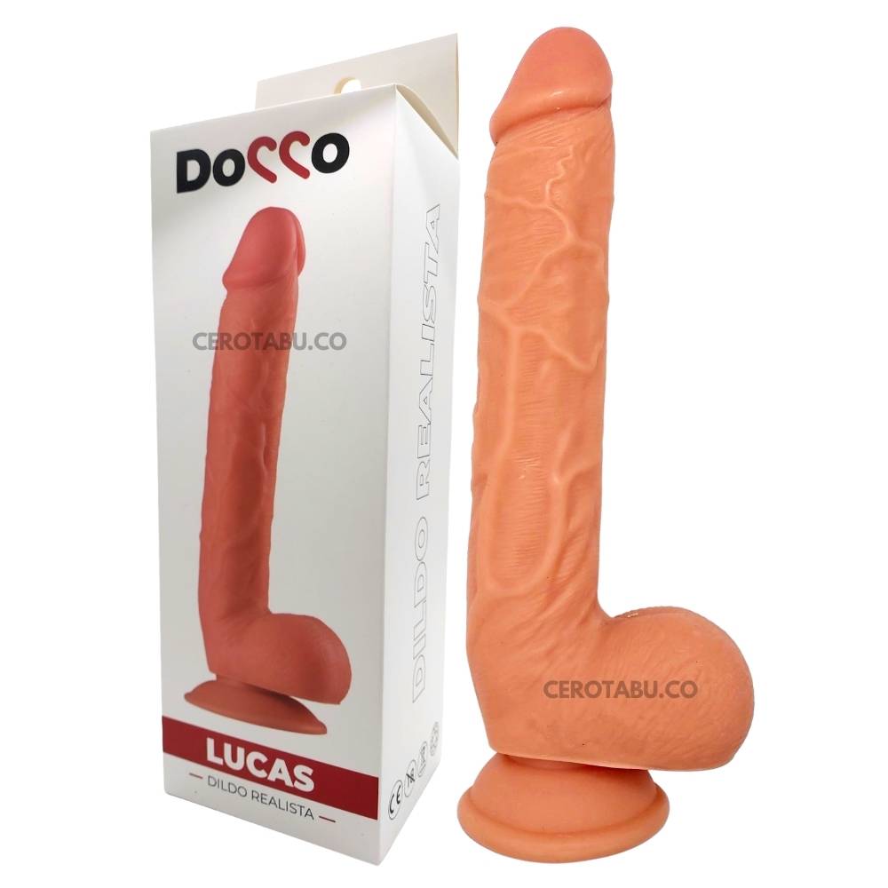 Dildo Realista Con Testículos