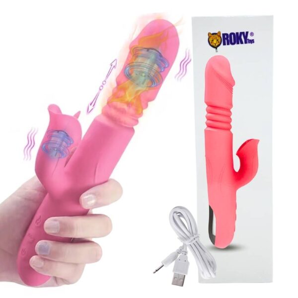 Vibrador Térmico Doble Estimulacion
