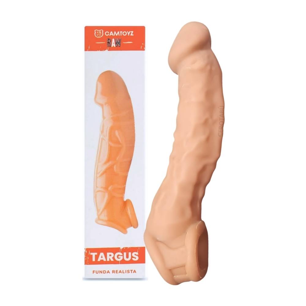 Funda Pene Realista Soporte Testículos